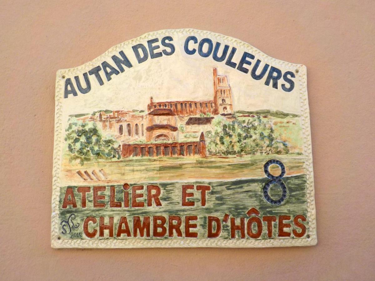 Autan Des Couleurs Bed and Breakfast Albi Exteriör bild
